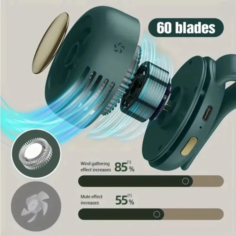 Portable Clip-On Cooling Fan