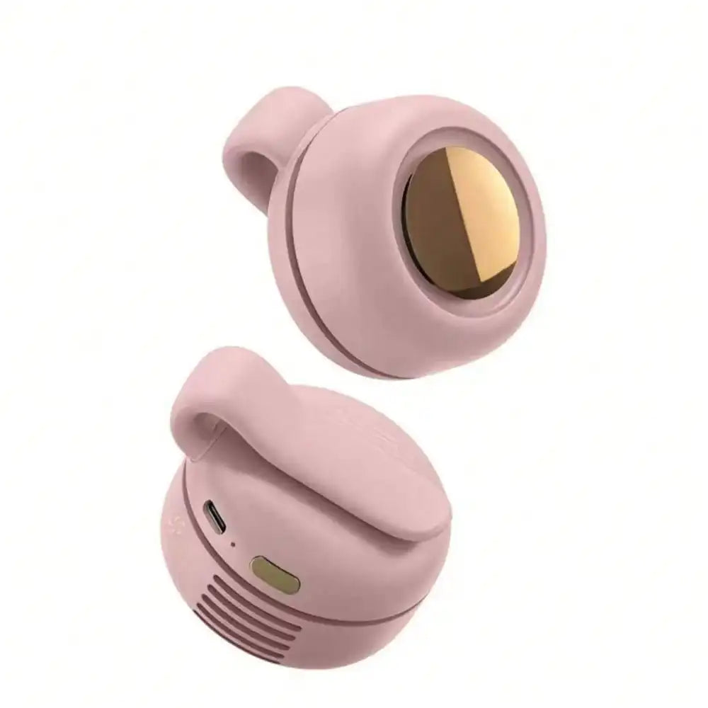 Portable Clip-On Fan, Mini USB Rechargeable360° Rotatable Fan, 3-Speed Silent MiniBladeless Fans