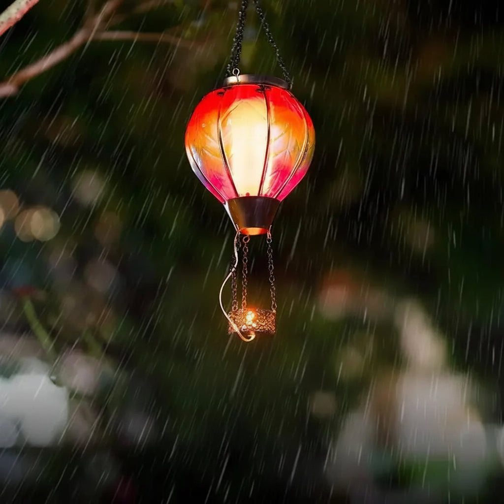 Hot Air Balloon Solar LED Light