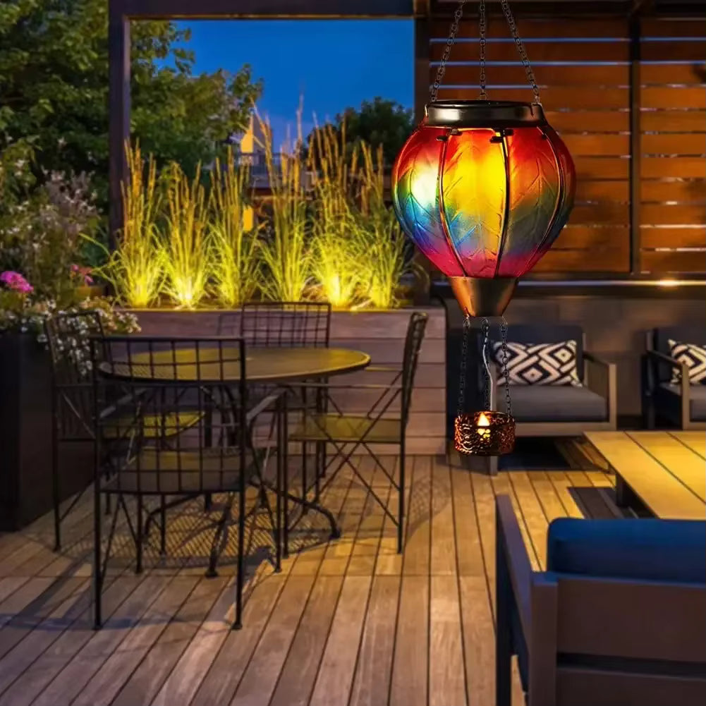 Hot Air Balloon Solar LED Light